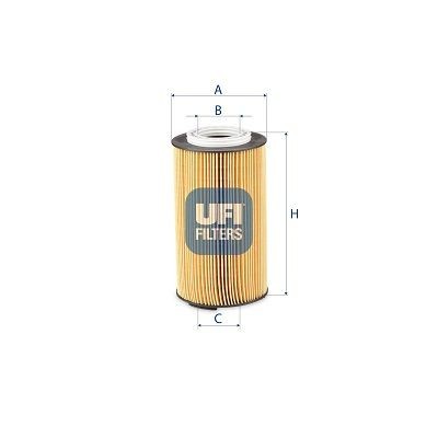UFI 25.260.00 Oil filter 2047411