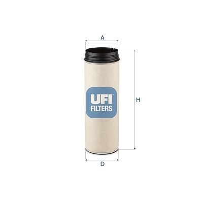 UFI 27.F28.00 Air filter 81.08405-0036