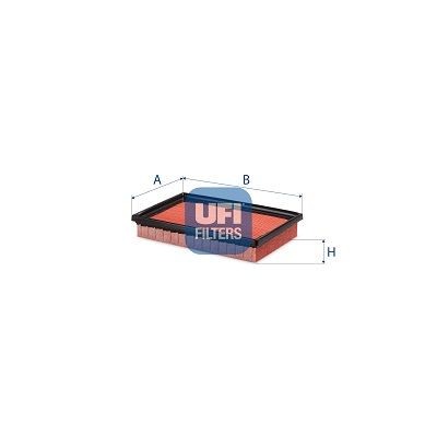 UFI 30.D12.00 Air filter 1780115090