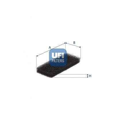 UFI 53.517.00 Air filter 7485134455