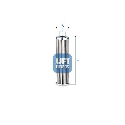 UFI 85.182.00 Filter, operating hydraulics 52 mm