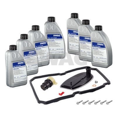 SWAG 33107900 Parts kit, automatic transmission oil change W210 E 240 2.6 170 hp Petrol 2001 price