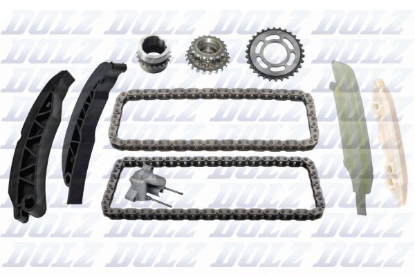 Original DOLZ 02KCG089 Timing chain SKCB119F for BMW 5 Series