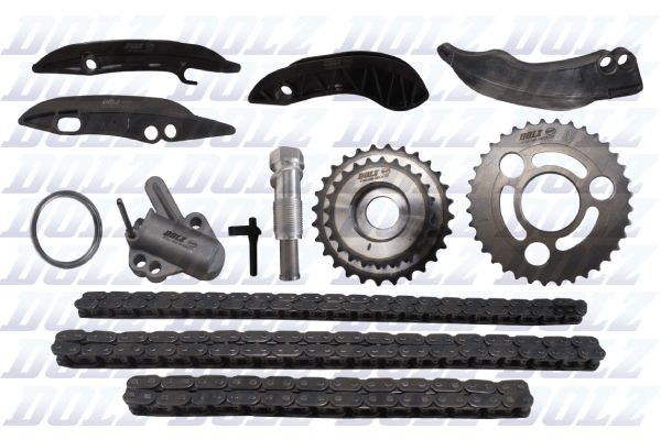 SKCB121 DOLZ Timing chain set MINI with gears, Simplex