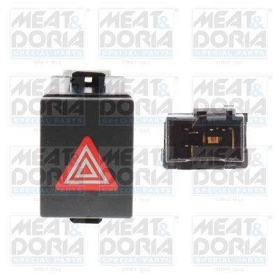 Volkswagen POLO Hazard Light Switch MEAT & DORIA 23672 cheap