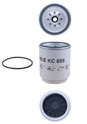MAHLE ORIGINAL Fuel filter KC 688D