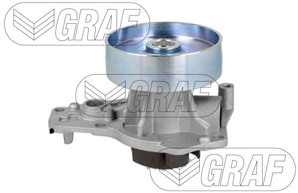 GRAF with seal, without lid, Mechanical, Water Pump Pulley Ø: 87 mm, for v-ribbed belt use Water pumps PA1490 buy