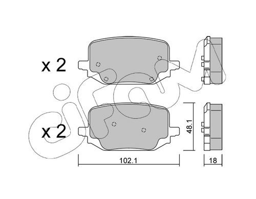 CIFAM 822-1331-0 Brake pad set FORD USA experience and price