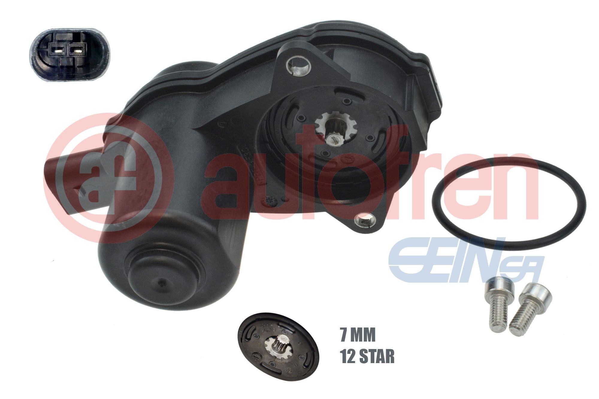Original AUTOFREN SEINSA Handbrake brake pads DEPB010 for AUDI A5