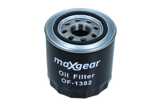 OF-1382 MAXGEAR M 27 X 2 - 6H, with one anti-return valve, Spin-on Filter Inner Diameter 2: 62mm, Outer Diameter 2: 72mm, Ø: 98mm, Height: 92mm Oil filters 26-2095 buy