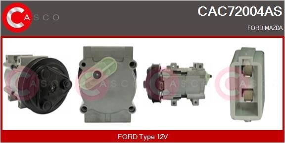 CASCO Air conditioning compressor FORD Transit Mk4 Van (VE83) new CAC72004AS