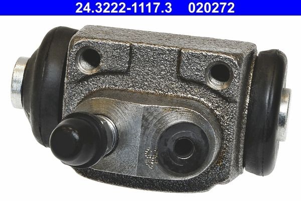 ATE 24.3222-1117.3 Wheel Brake Cylinder 22,2 mm, Grey Cast Iron