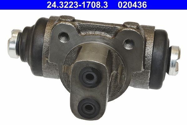 24.3223-1708.3 ATE Brake wheel cylinder OPEL 23,8 mm, Grey Cast Iron