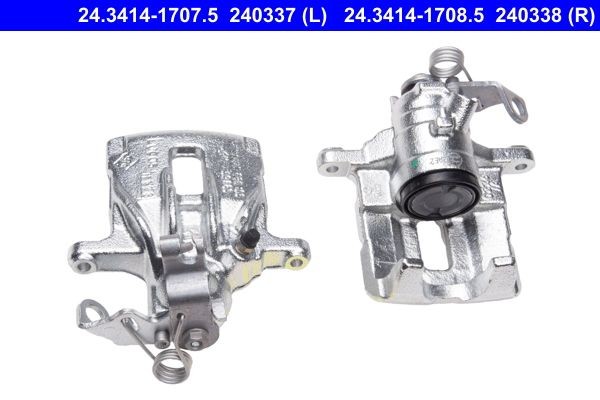 24.3414-1708.5 ATE Brake calipers OPEL without holder
