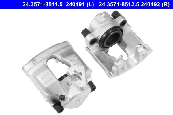 ATE 24.3571-8511.5 Brake caliper without holder