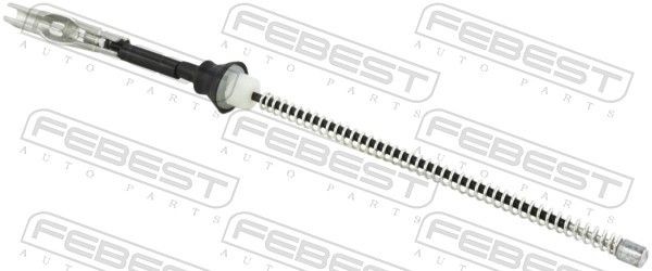 FEBEST 21100FOCIIR Parking brake cable FORD Focus Mk2 Box Body / Estate 2.0 TDCi 110 hp Diesel 2010 price