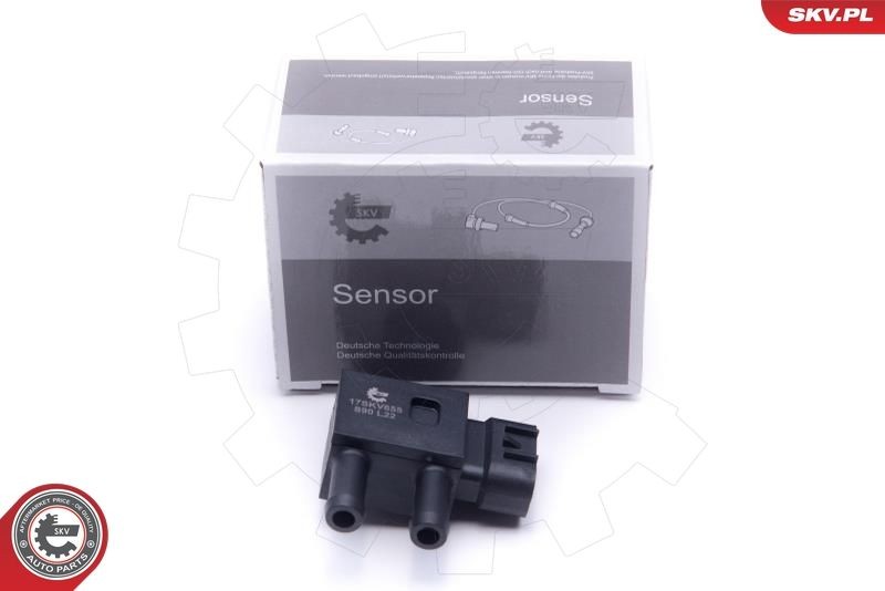 ESEN SKV Number of pins: 3-pin connector Sensor, exhaust pressure 17SKV655 buy