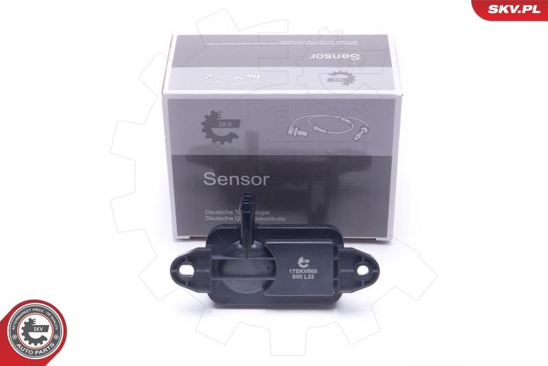 ESEN SKV Sensor, exhaust pressure 17SKV668 Peugeot 206 2001