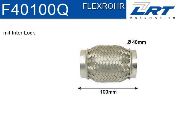 LRT F40100Q KIA Flex hose exhaust system in original quality