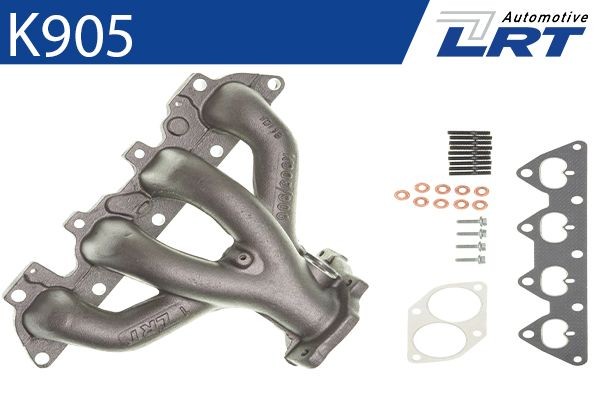 K905 Exhaust header K905 LRT with mounting parts