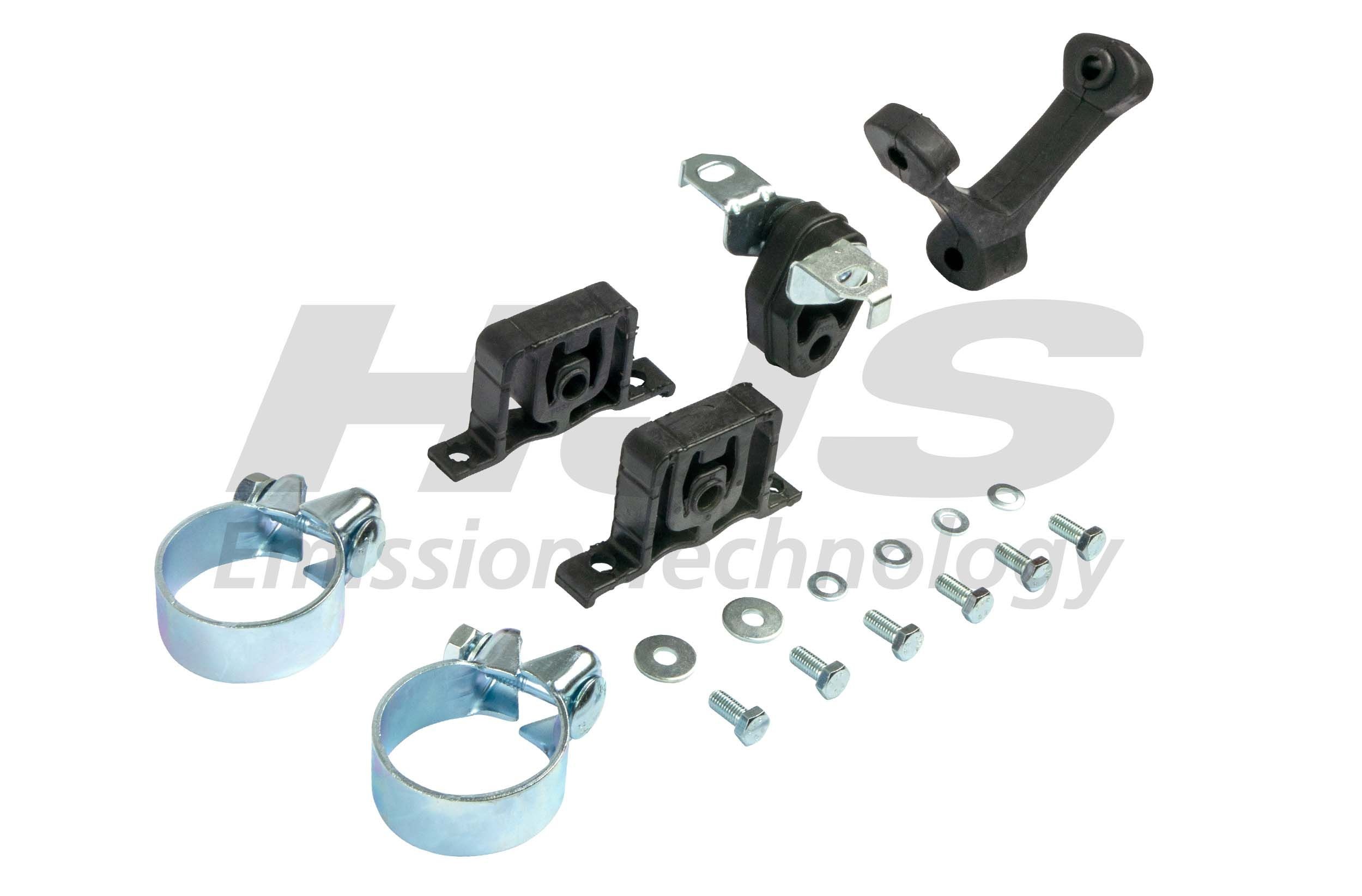 HJS 82 11 1599 Exhaust mounting kit with clamps