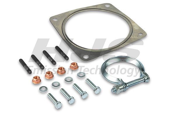 HJS 82213159 Mounting kit, exhaust system Peugeot 307 3A/C 2.0 HDi 135 136 hp Diesel 2005 price
