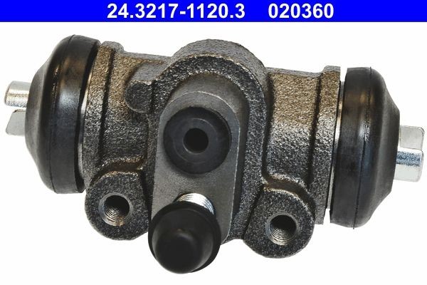 24.3217-1120.3 ATE Brake wheel cylinder MAZDA 17,5 mm, Grey Cast Iron