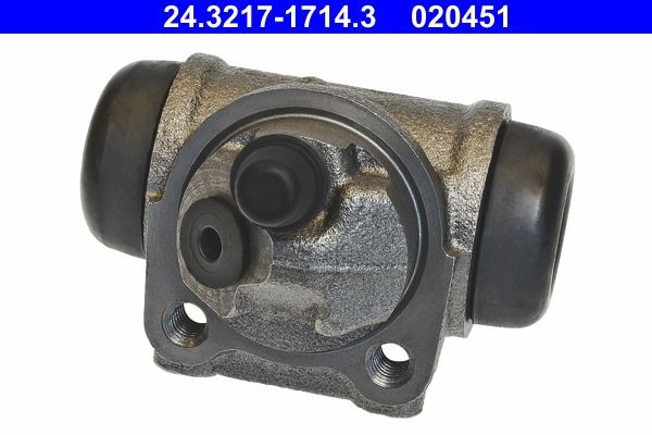 24.3217-1714.3 ATE Brake wheel cylinder SMART 17,5 mm, Grey Cast Iron