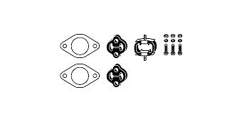 Nissan PICK UP Exhaust mounting kit HJS 82 42 4263 cheap