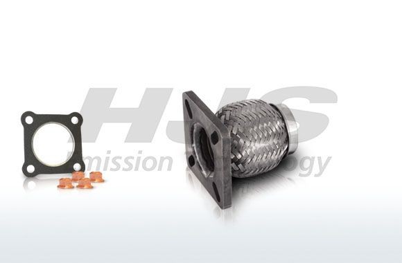 HJS 45 x 95 mm, Front, with flange, with mounting parts, Flexible Flex Hose, exhaust system 83 00 8304 buy