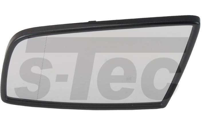 BMW E61 E60 Außenspiegel + Glas komplett rechts Spiegel schwarz 2