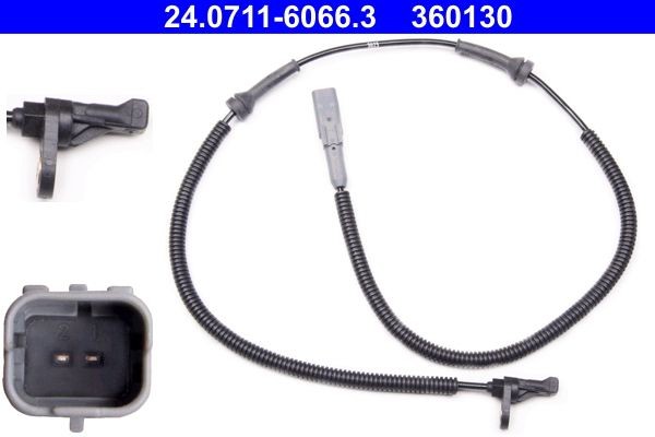 Great value for money - ATE ABS sensor 24.0711-6066.3