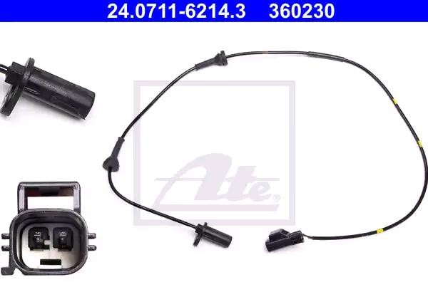 360230 ATE 965mm Length: 965mm Sensor, wheel speed 24.0711-6214.3 buy
