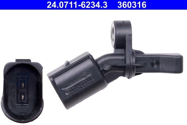 ATE 24.0711-6234.3 ABS sensor without cable