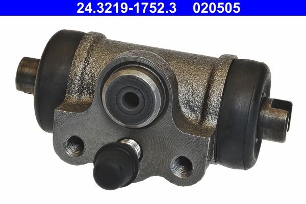 24.3219-1752.3 ATE Brake wheel cylinder MITSUBISHI 19,0 mm, Grey Cast Iron