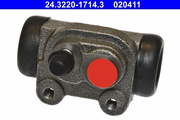 020411 ATE 20,6 mm, with integrated regulator, Grey Cast Iron Brake Cylinder 24.3220-1714.3 buy