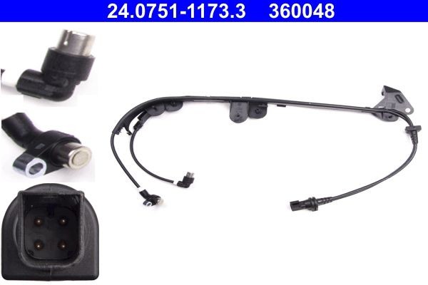 ATE 24.0751-1173.3 ABS sensor MAZDA experience and price