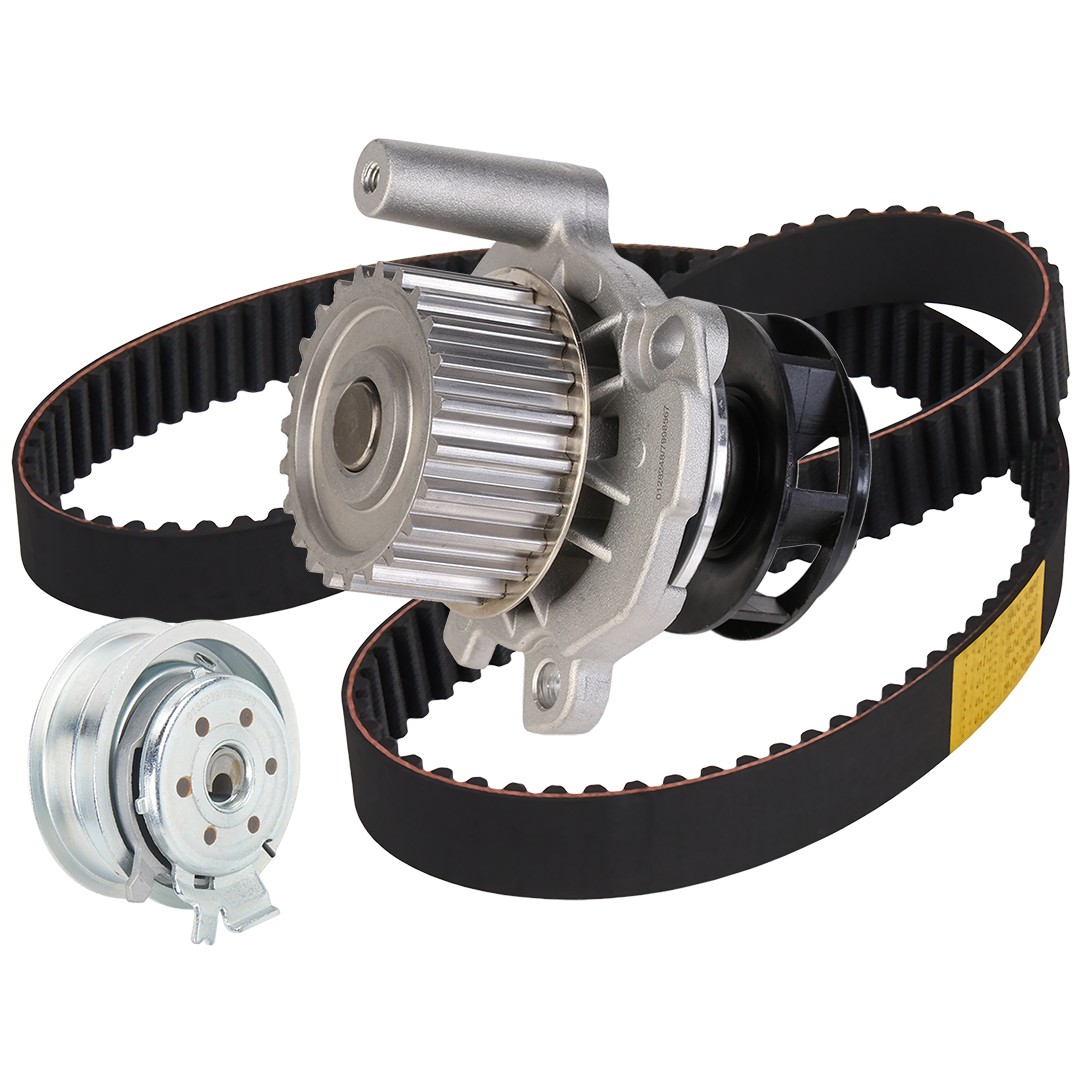 RIDEX 3096W0479 Water pump + timing belt kit VW Transporter T5 2.0 115 hp Petrol 2015 price