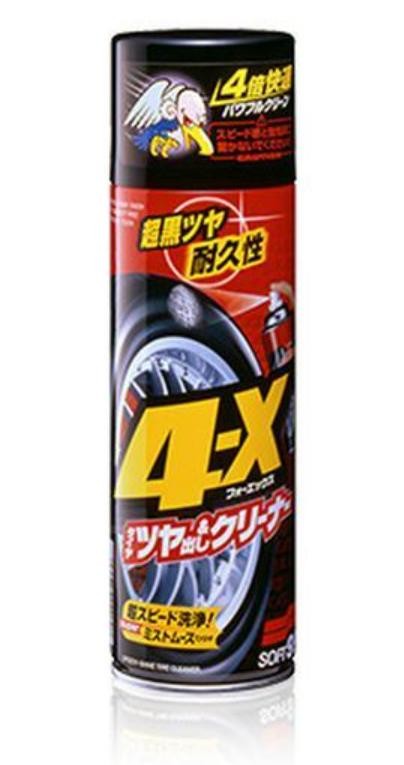 SOFT99 4-X Tire Cleaner 02060 Tyre Cleaner aerosol, Capacity: 470ml