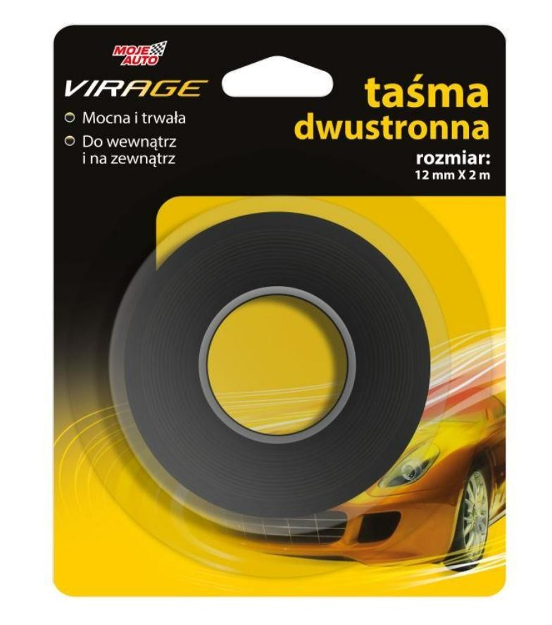 VIRAGE 12mm, black, 2m, Double-sided Adhesive Tape 96-023 buy