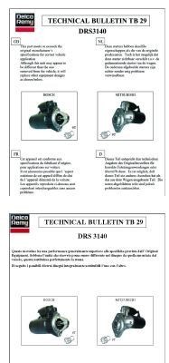 DRS3140 Engine starter motor DELCO REMY DRS3140 review and test