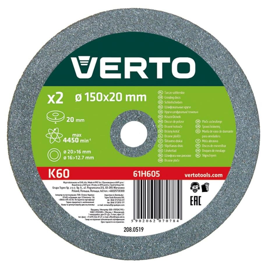 61H605 VERTO Grinding Disc, angle grinder - buy online