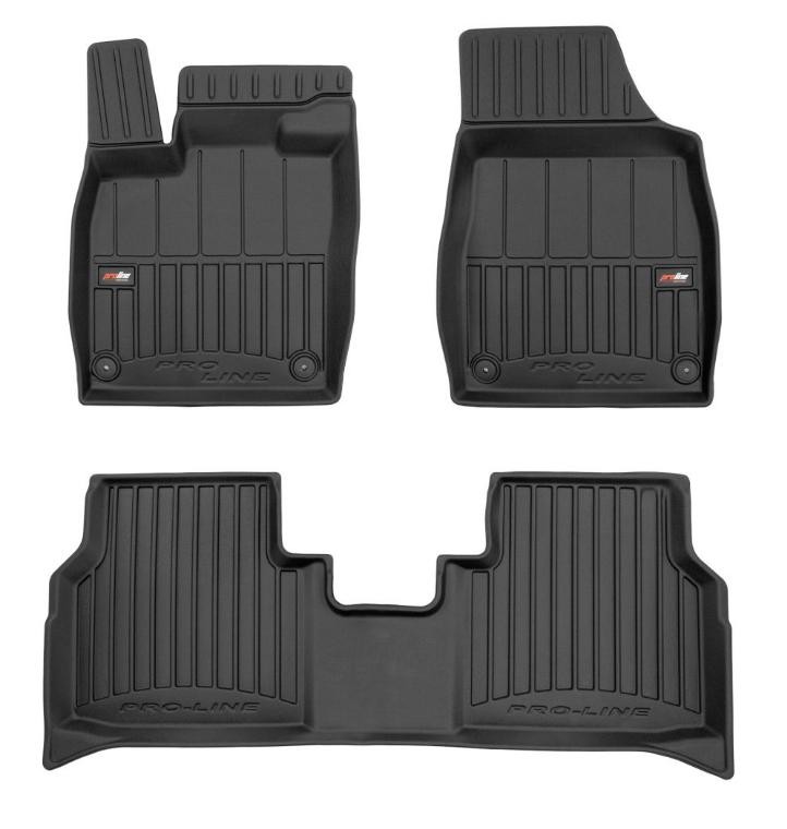 FROGUM ProLine Rubber, Front and Rear, Quantity: 4, black, Tailored Car mats 3D426757 buy