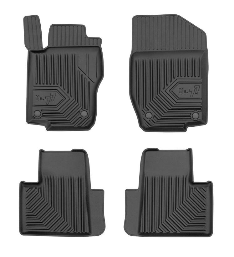 FROGUM No.77 Rubber, Front and Rear, Quantity: 4, black, Tailored Car mats 77409781 buy