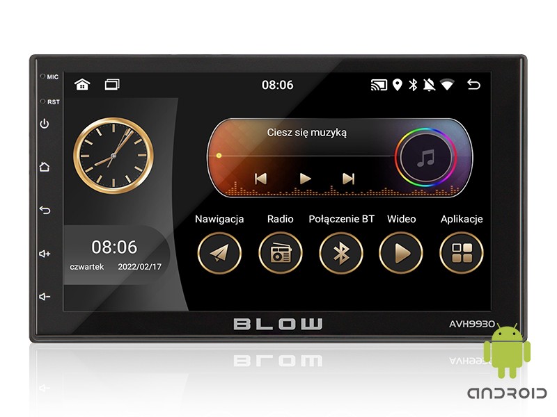 BLOW 78-320# Car multimedia system