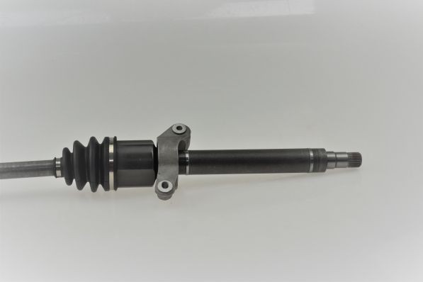 SPIDAN GKND11817 CV axle shaft 885mm, with holding frame, with nut