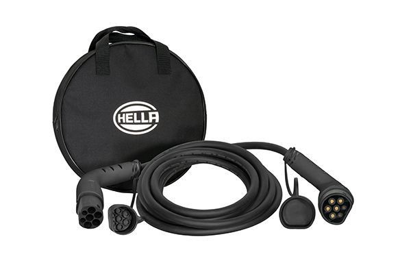 HELLA 3, Charging plug type 2, 3,7kW, Phases 1, IP67 Charging cable 8KE 358 255-001 buy