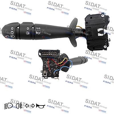 SIDAT with cornering light Number of connectors: 13, with light dimmer function, with high beam function, with klaxon, with rear fog light function Steering Column Switch 430112A2 buy