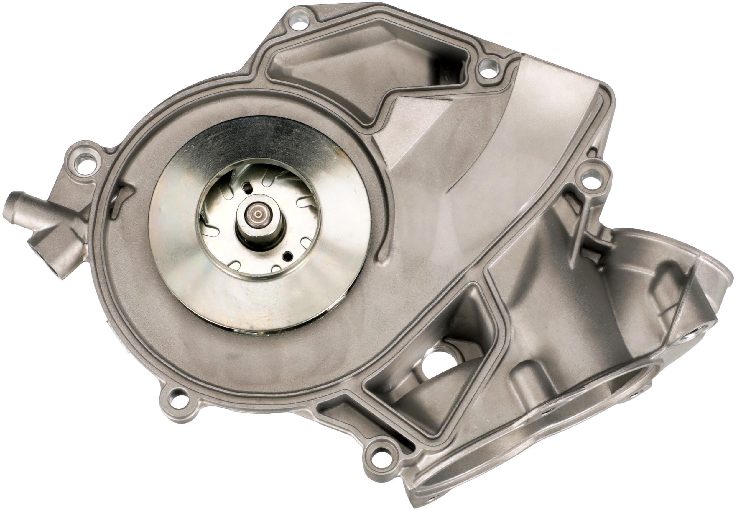 GATES 7702-15065 Water pump Metal, with belt pulley, for v-ribbed belt pulley, with gaskets/seals