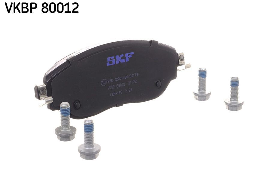 22087 SKF VKBP80012 Brake pad set 4106000Q1H